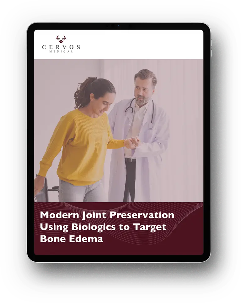 Modern Joint Preservation Using Biologics to Target Bone Edema